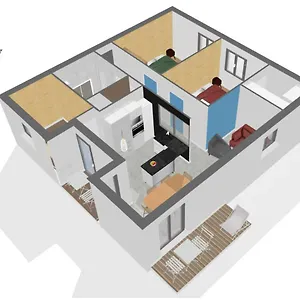 Homey Montaigne - New - A 1 Min A Pied Du D'annecy - 2 Balcons Prives - Avec 2 Chambres - Stationnement Gratuit Toute L'annee Sauf En Ete - Juin A Aout Apartment